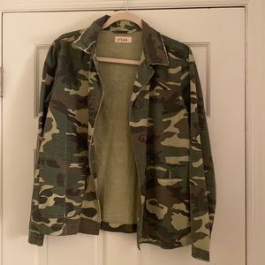 Camo Jean Jacket